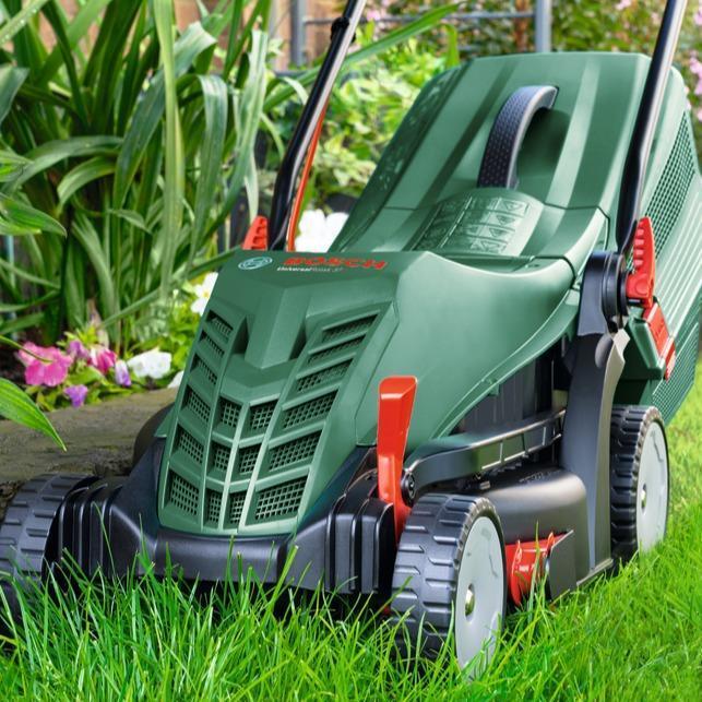Bosch Mesin Potong Rumput Dorong Listrik Easy Rotak 32 Lawn Mower