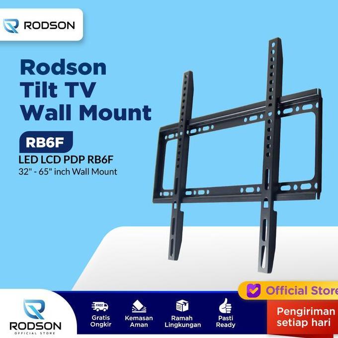 Bracket TV LED LCD  RB6F 32 - 65 Inch Flat Panel TV Wall Mount