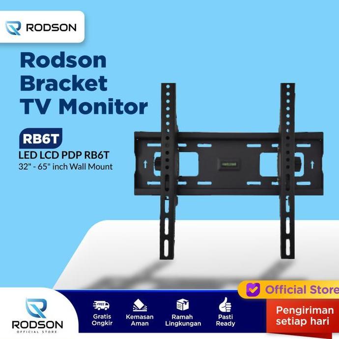 Bracket TV LED LCD RB6T 32 - 65 Inch Flat Panel TV Wall Mount