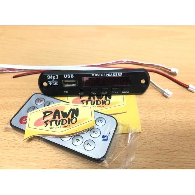 Module modul kit MP3 Player + remote 12 volt non bluetooth Merk VIRE