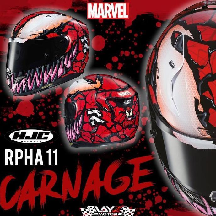 Hjc Rpha 11 Helmet Full Face - Carnage