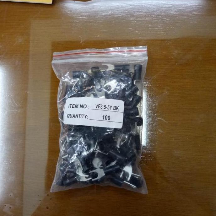 Skun Y Skun Garpu 3,5-5 Warna / Skun Kabel 4mm