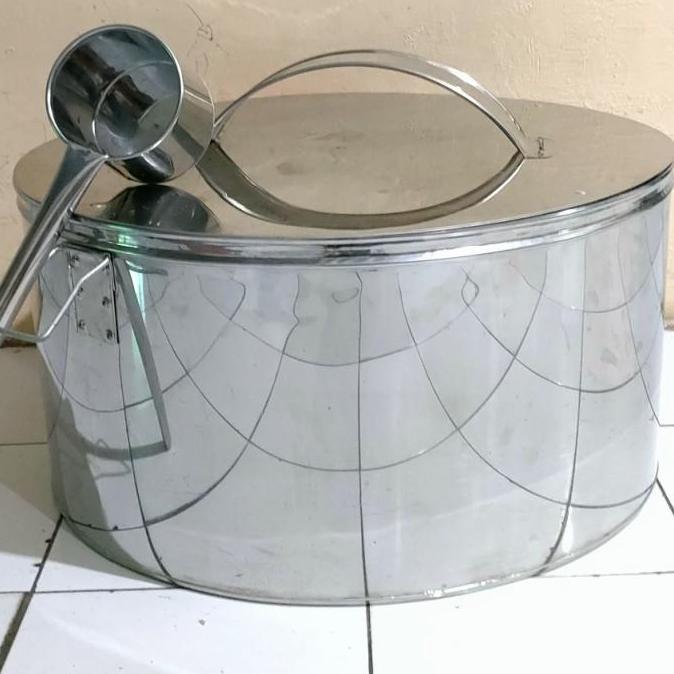 New- Panci es semangka India 50 x 30/dandang es semangka/tong es besar/FREE