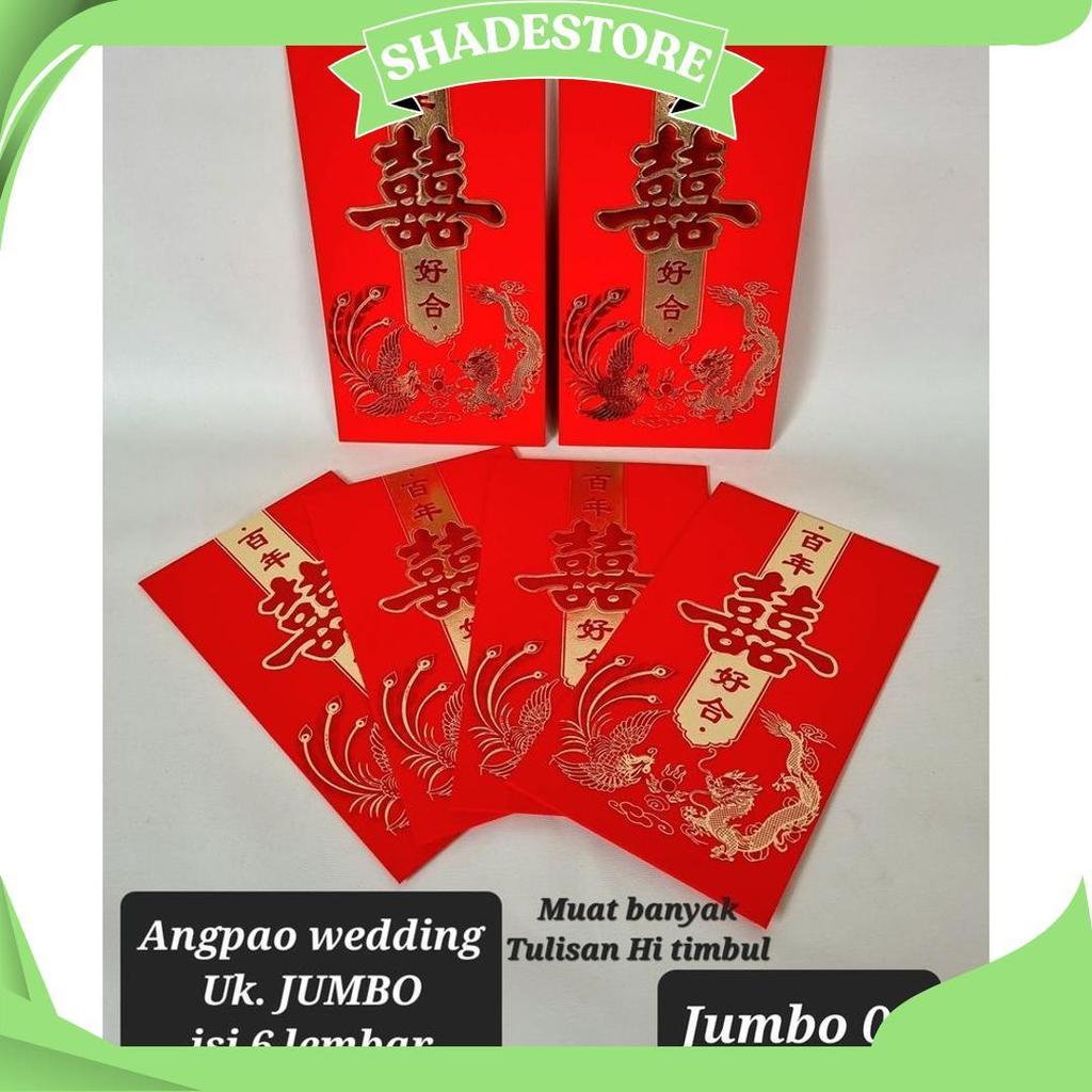 Angpao Wedding Jumbo Angpao Nikahan Angpao Sangjitangpao Uang Susu Angpao Engagement Gratis Ongkir