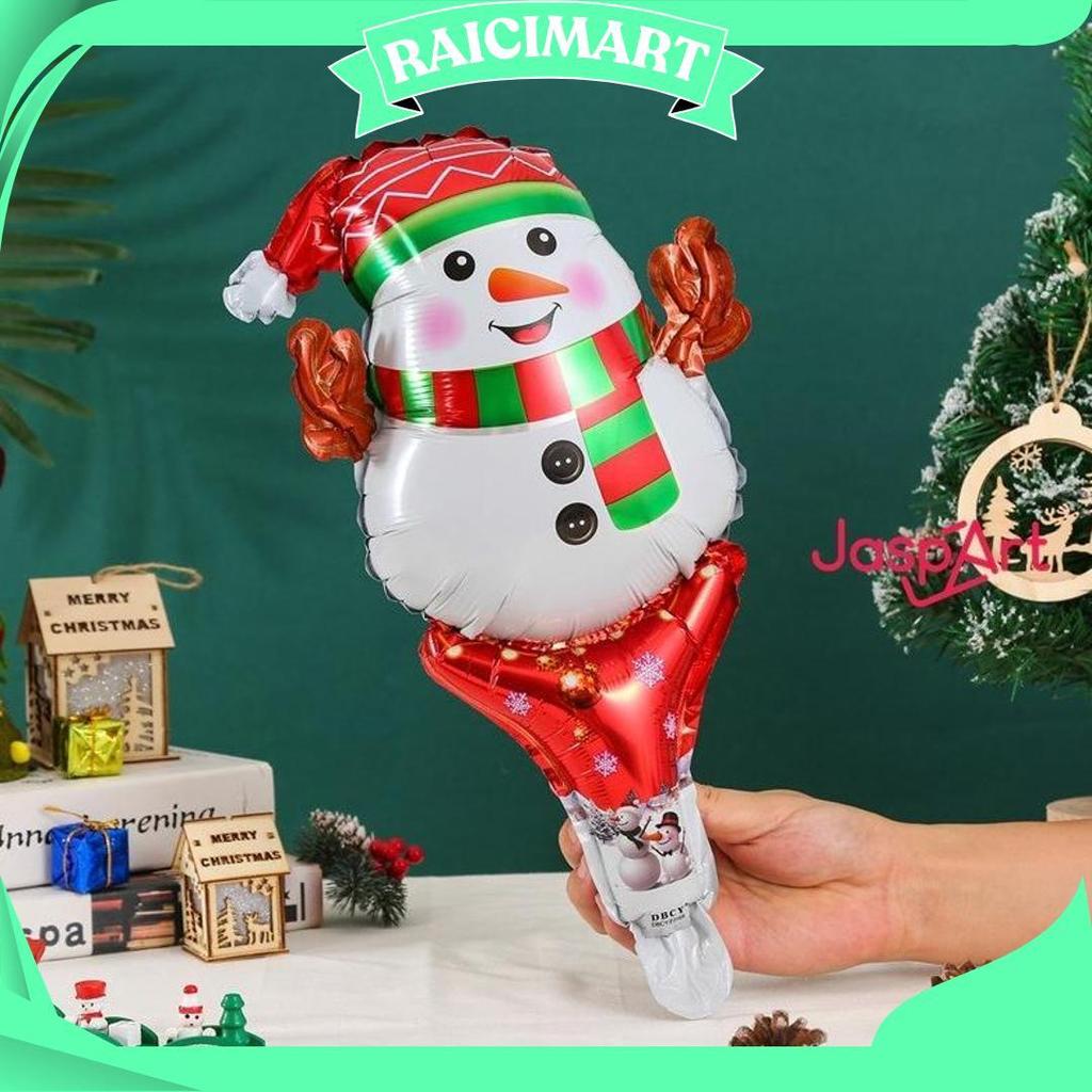 Balon Natal / Balon Natal Foil / Balon Natal Dekorasi / Balon Christmas Hias / Balon Karakter Natal 