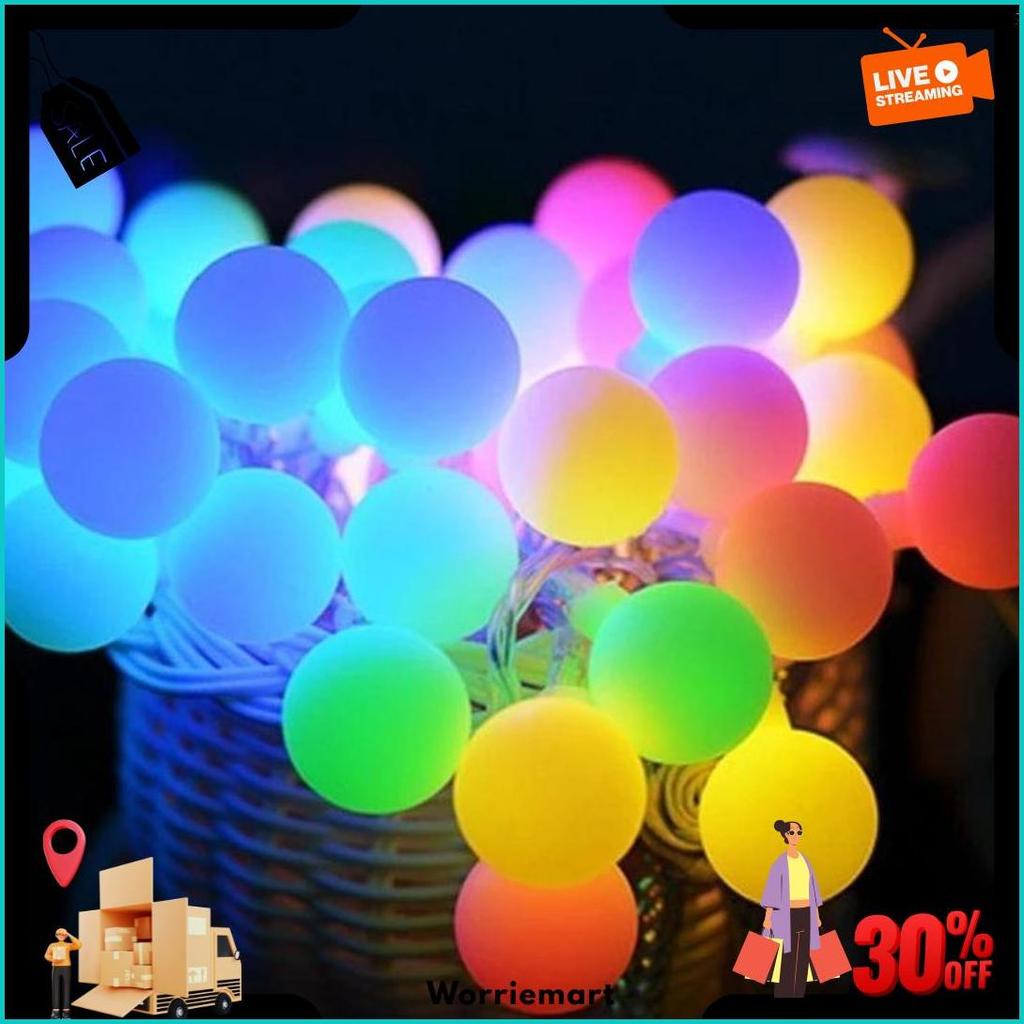 [Jmc] Lampu Tmblr Anggur / Lampu Tmblr 10 & 5 Mtr / Lampu Tmblr Bunga / Lampu Hias Natal / Led Twink