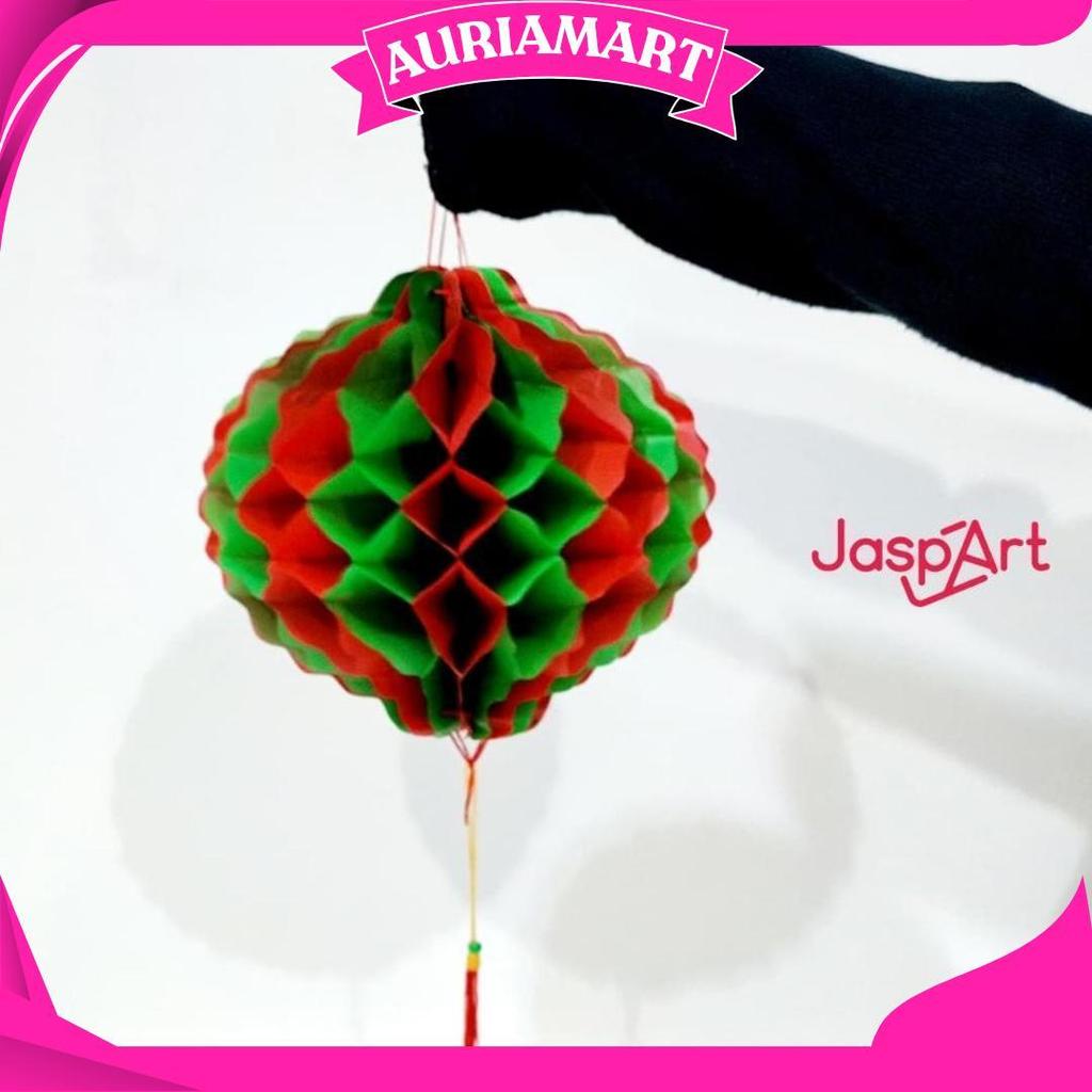Lampion Lipat Natal Lampion Tawon Natal Edition Lampion Hijau Merah Lampion Honeycomb Natal Promo