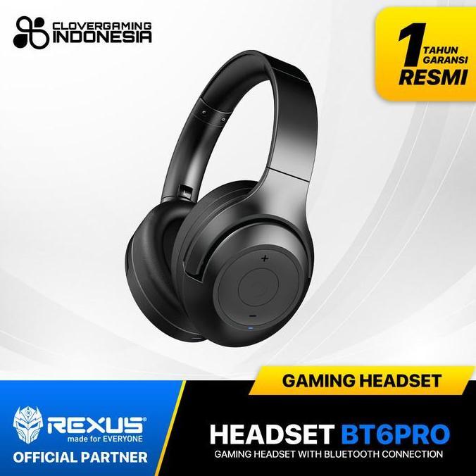 TERBARU - Rexus BT6 Pro - BT 6 BT-6 Headphone Headset Bluetooth