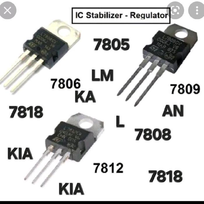AN L KIA KA TL LM 7805 7806 7808 7809 7812 7815 7818 7912 7915 AN7805 L7805 AN7806 L7806 AN7808 L780