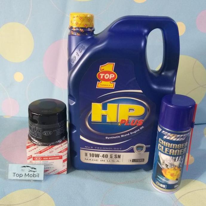 CHALK Paket oli mesin Top 1 HP PLUS 10W-40 Timor S 515 (3)