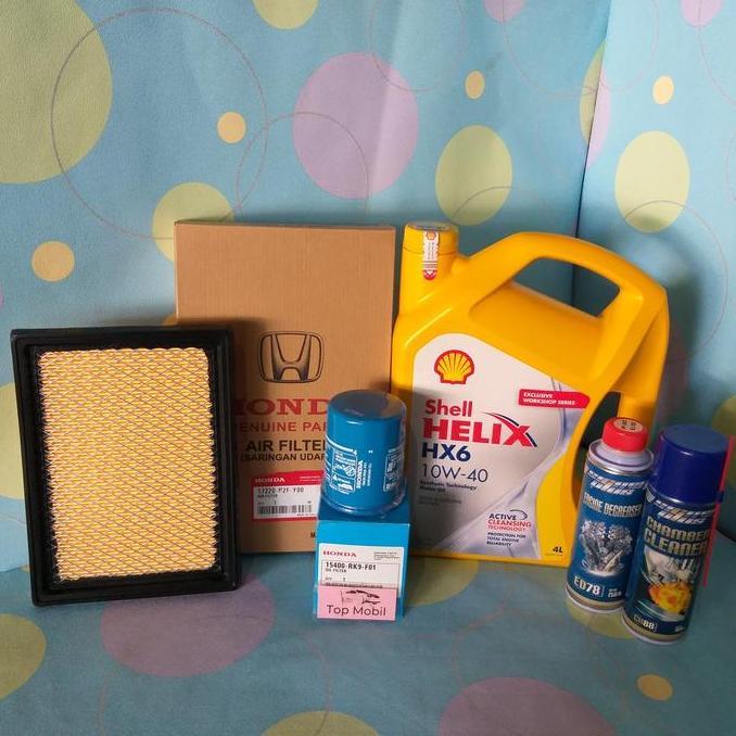 CHALK Paket service oli Shell Helix HX6 10W-40 City (5)