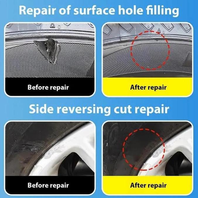 YOUEI Lem ban mobil super kuat 30ml Lem anti bocor alat perbaikan ban mobil lem ban General Lem anti