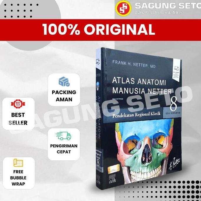 ATLAS ANATOMI MANUSIA NETTER EDISI 8 - BAHASA INDONESIA