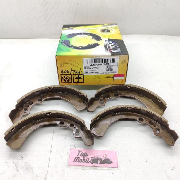XENOFIELD Brake Shoe Kampas rem Belakang Hijet 1000 Zebra Espass AS 22021 ASCO