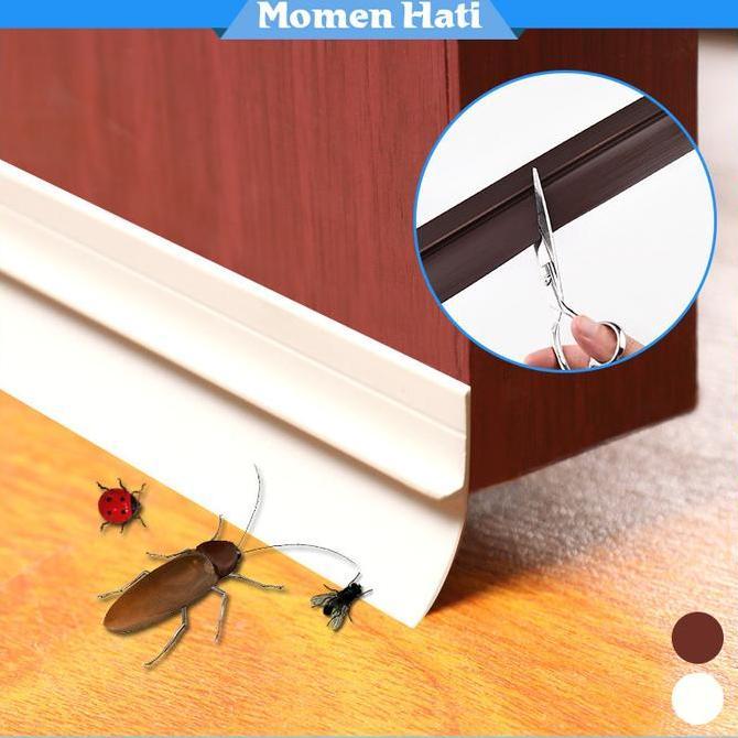 SHISHIO Penutup Celah Bawah Pintu / Door Bottom Seal Anti-Debu Anti Air