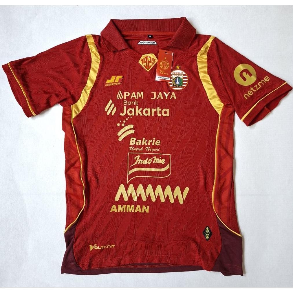 NEW JERSEY HOME PI PERSIJA JAKARTA 2025 JERSEY BOLA JERSEY PERSIJA PLAYER ISSUE