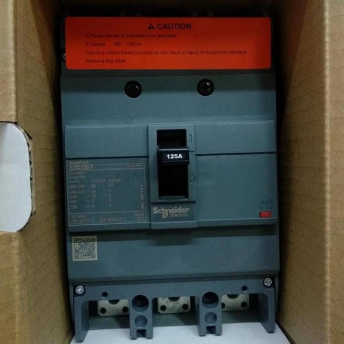 Promo Breaker MCCB EZC250F 18ka 125 Ampere Schneider COD