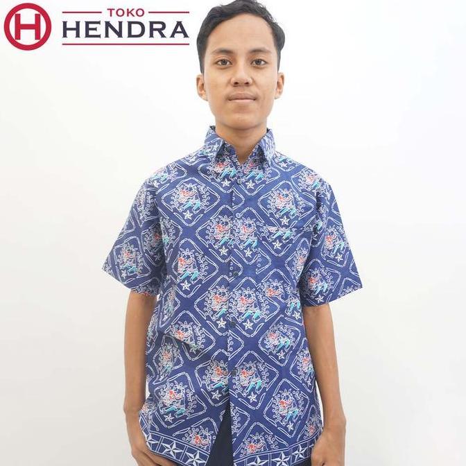 seragam batik smpn kota depok terbaru