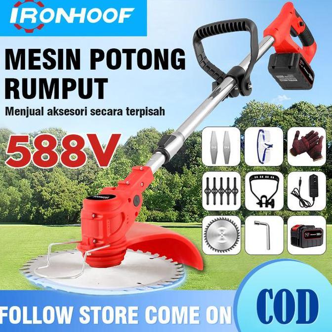 Mesin Potong Rumput Baterai 48V Mesin Pemotong Rumput Mesin Rumput