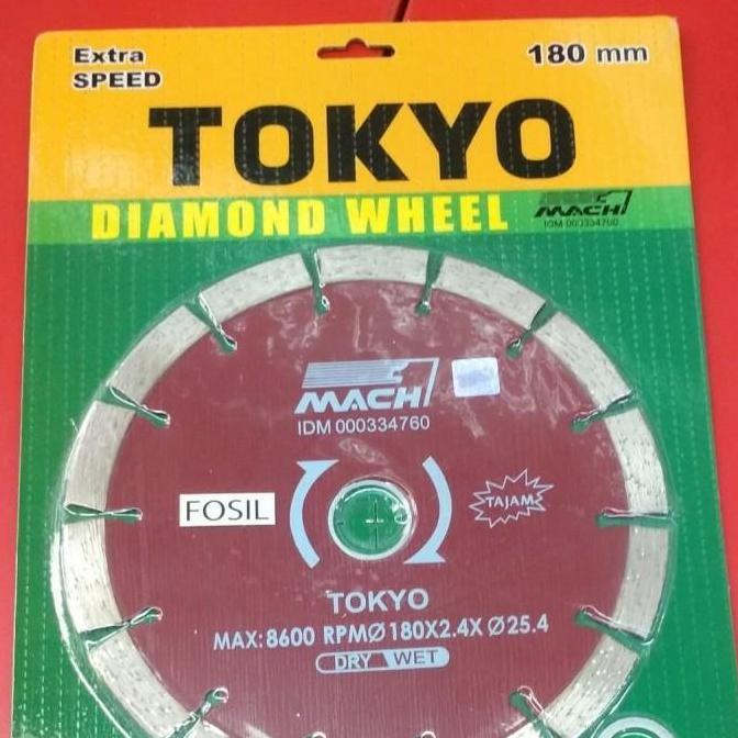 diamond wheel tokyo 7" - pisau potong beton 7" Tokyo Tokyo tokyo dtp