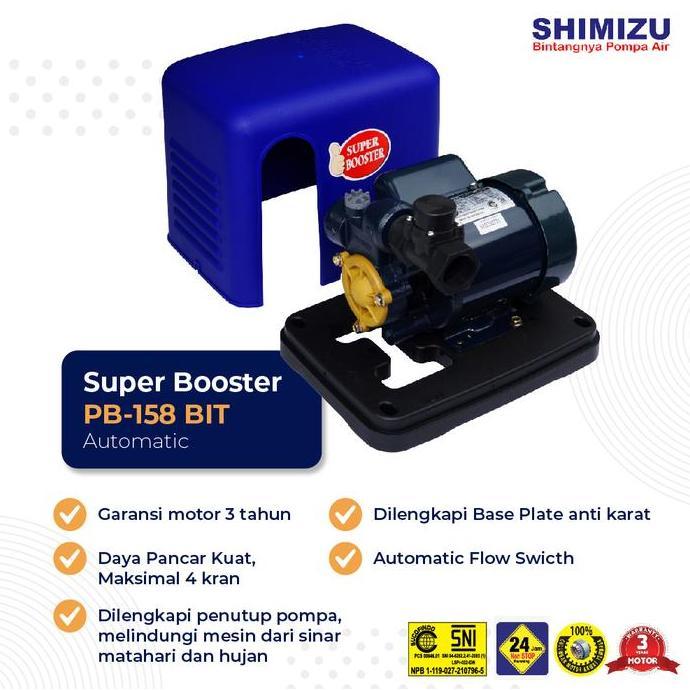 Pompa Booster Shimizu Pb-158Bit / Pb 158 Bit / Pb-158 Bit Promo