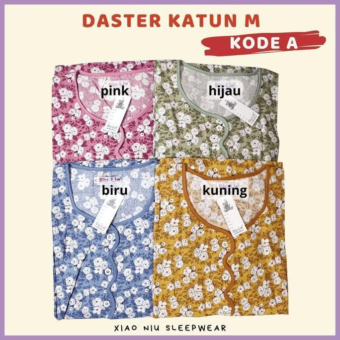 Daster Katun Busui Siu-Lie Size M / Daster Jumbo