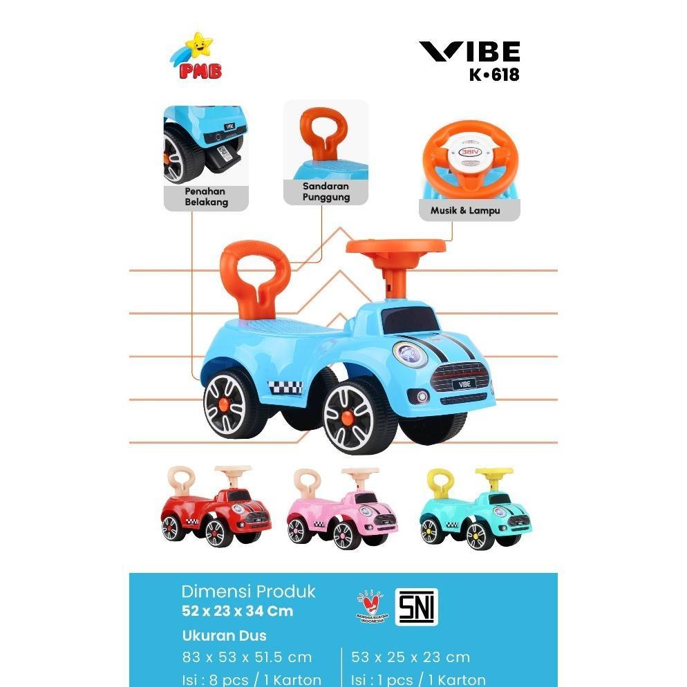 BARUU NEW PRODUK Mainan Anak Mobil Tolocar Vibe / Mainan Mobil bisa dinaiki DAN EXOTIC
