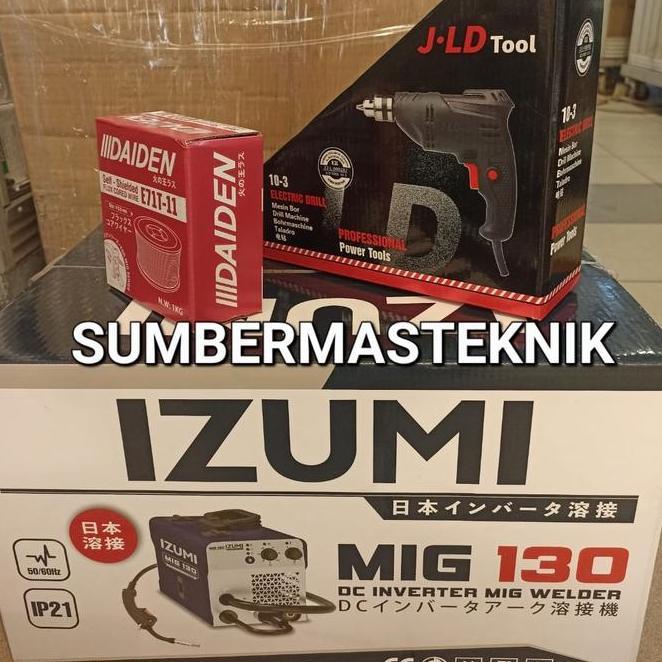 Mesin Las Izumi Mig130 Mesin Las Co Mig 130 Izumi Mma Tig Mig Co