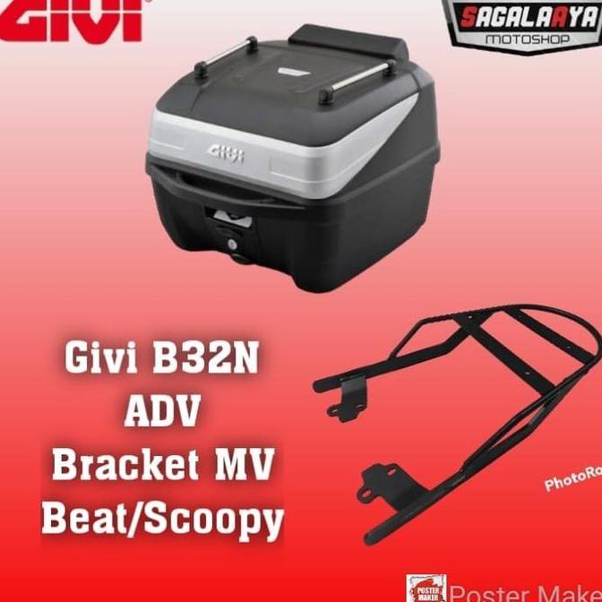 Givi B32N Adv Bracket Top Box Givi Mv Honda Beat Scoopy Original Givi Best Quality
