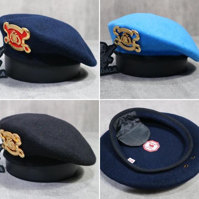 Baret Polri / Baret sabhara / Baret Brimob / Baret provost camel
