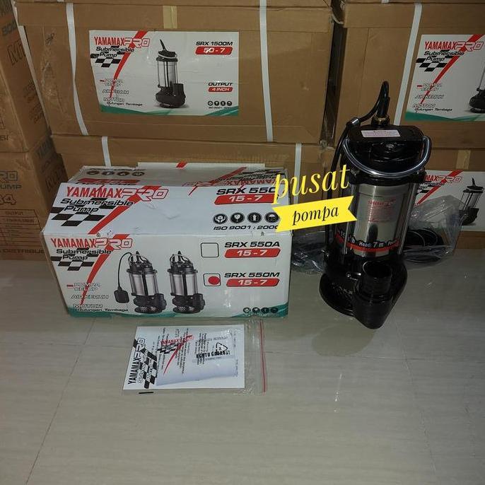 Pompa Celup Yamamax Srx 550 M/Pompa Celup Air Kotor Yamamax Srx 550 M Terbaru