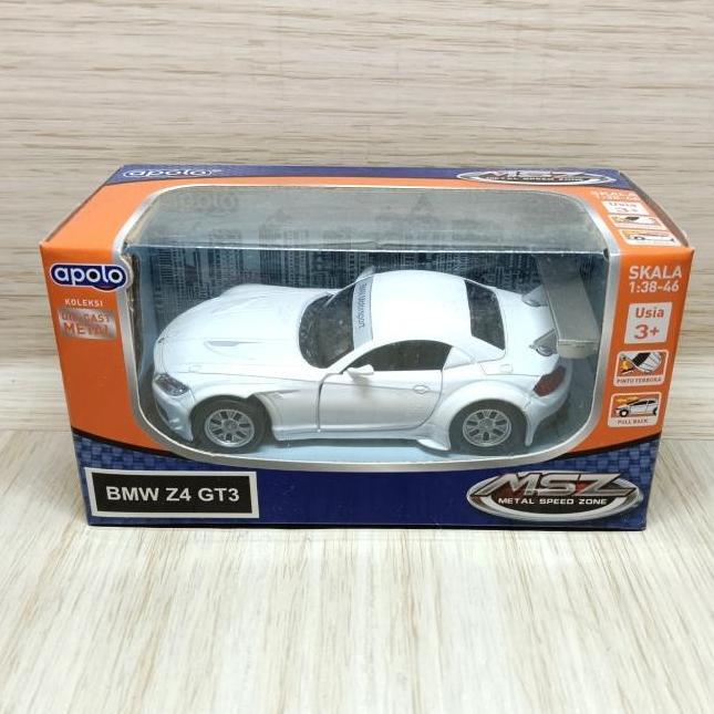 Apolo MSZ diecast BMW Z4 GT3 putih