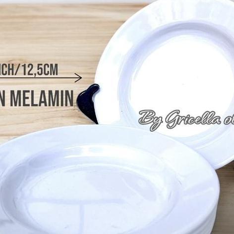 6 PIRING KECIL MELAMIN / TATAKAN MELAMIN ASLI