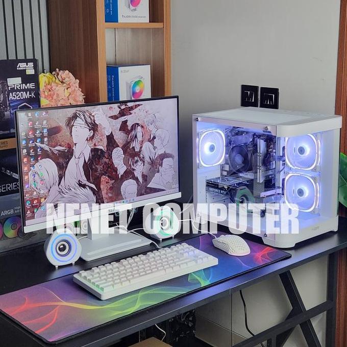 Baru Pc Gaming Full Set Intel Core I7 4770 | Rtx 3050 6Gb | 16Gb | Ssd