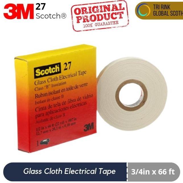 3M Scotch 27 Glass Cloth Electrical tape