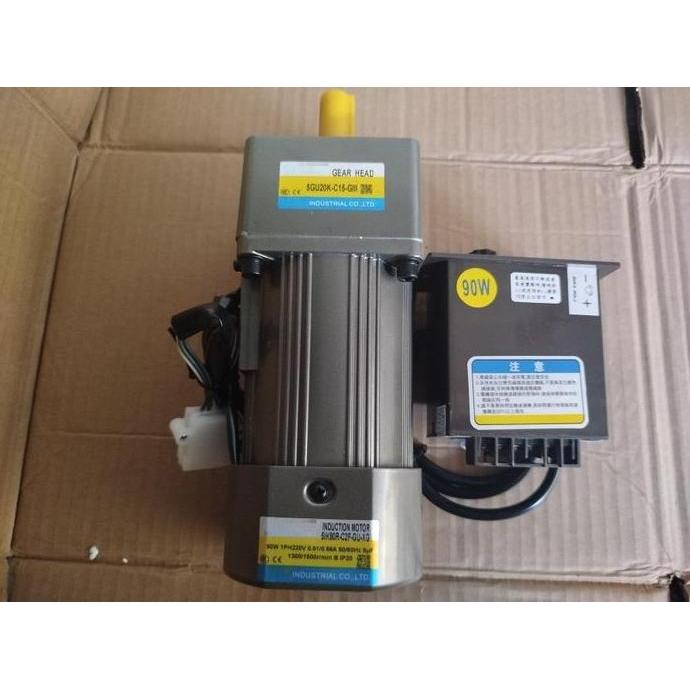 AC motor gearbox  220V 90W  Variable Speed Control 1 Phase
