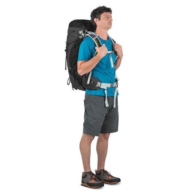 Osprey Startos 50L Black 100% - Tas Gunung Carrier Branded