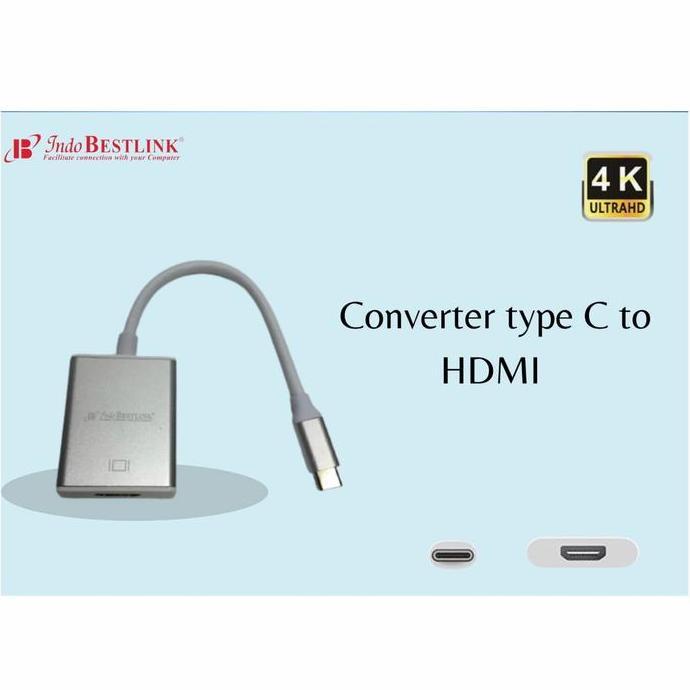 Converter Type C To Hdmi f/converter type c to hdmi female/converter BARU