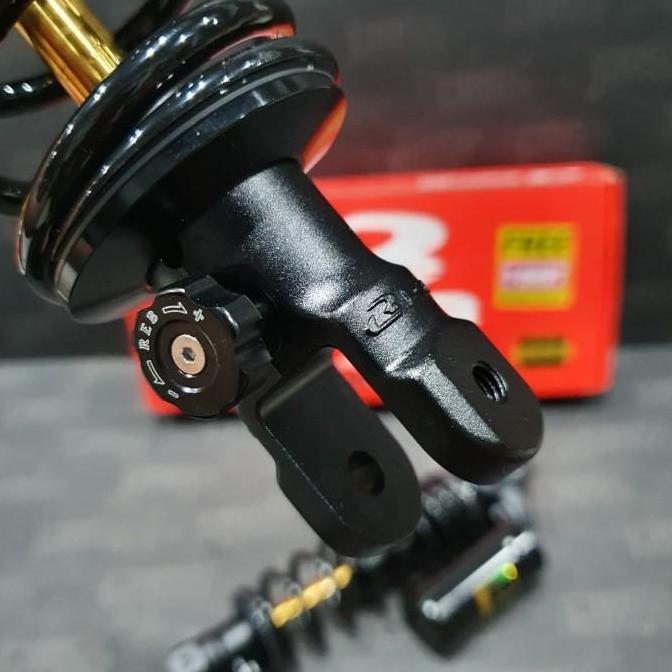 Shockbreaker Sok Belakang RCB MB2+ MB2 Plus 305mm Aerox Nmax New Black