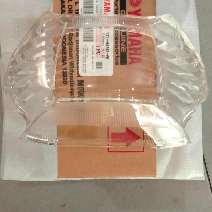 kaca lampu belakang mio sporty mika lampu belakang mio