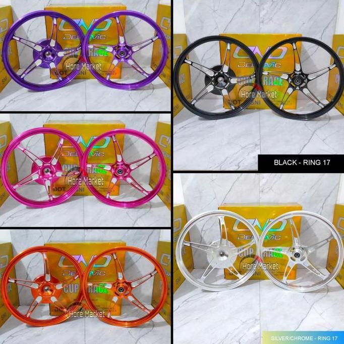 VELG DELKEVIC K-SPEED RING 17 VARIO 110 / 125 / 150 / MIO SMILE / SOUL / MIO M3 / XEON / FINO 125 / 