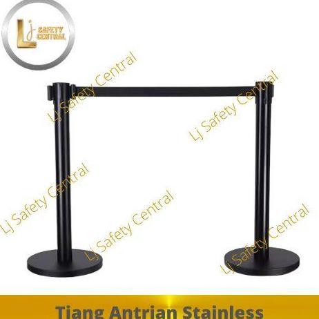 Tiang Pembatas Tiang Antrian Stainless Queue Line