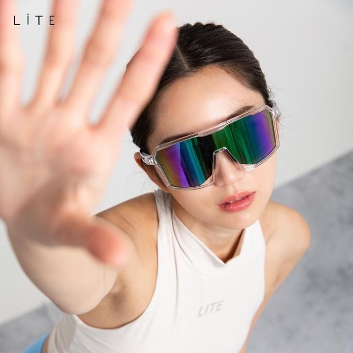 Kacamata LITE Snazzy Green Goblin (Lensa Minus)