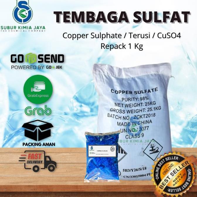 Spesial Cooper Sulphate / Cuso4 / Terusi 1 Kg