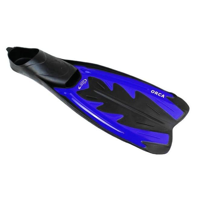 Spesial Fin Amscud Full Foot Orca Blue - Kaki Katak Selam/Diving/Snorkling