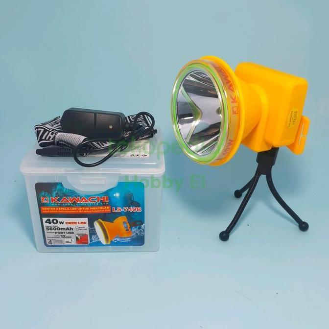 Spesial Senter Kepala Selam Kawachi 40 Watt Ls 740A