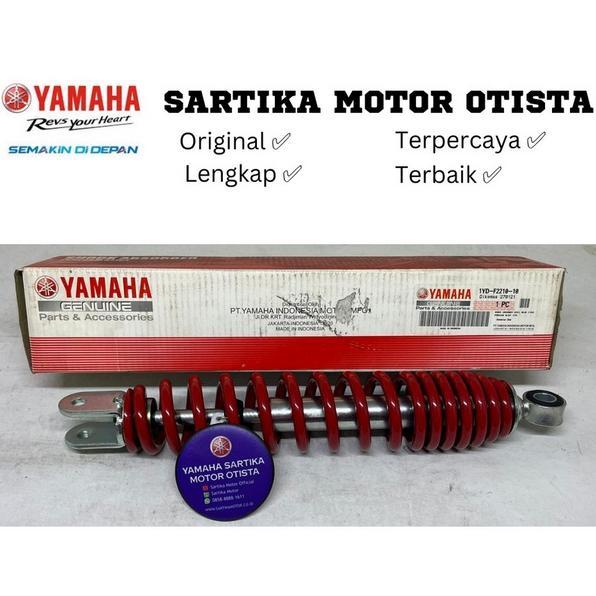 Original Yamaha SHOCK ABSORBER ASSY Fino FI (1YD-Merah)