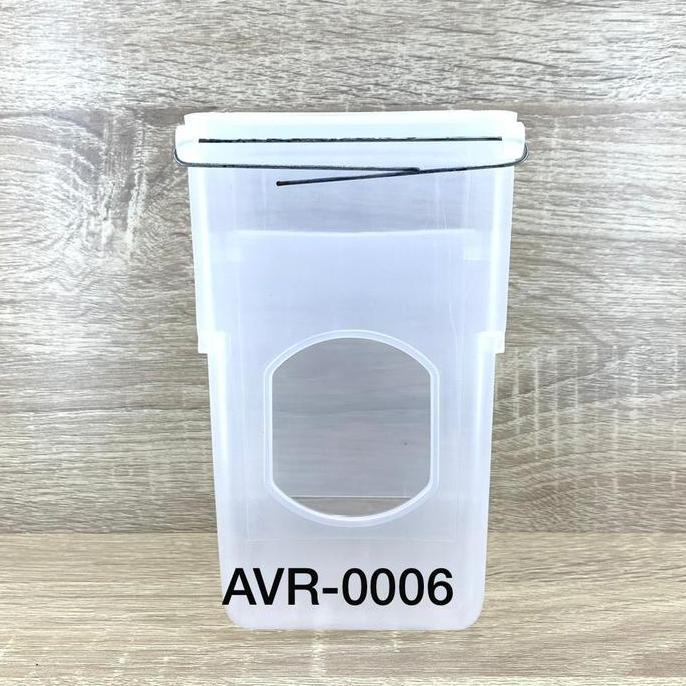 TEMPAT PAKAN BURUNG IMPORT DISPENSER MERPATI PARKIT LOVEBIRD AVR-0006