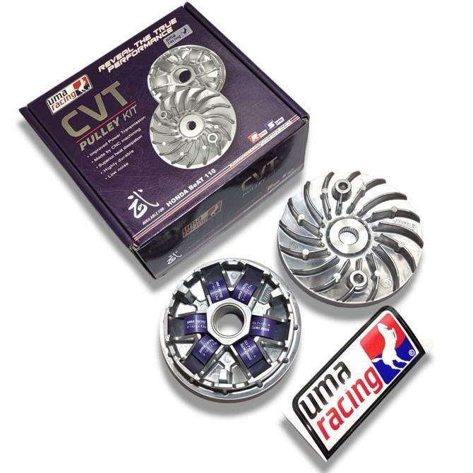 Pulley Set CVT Rumah Roller Set Uma Racing Beat Fi 2014 - 2019 Scoopy Vario FI ESP Original