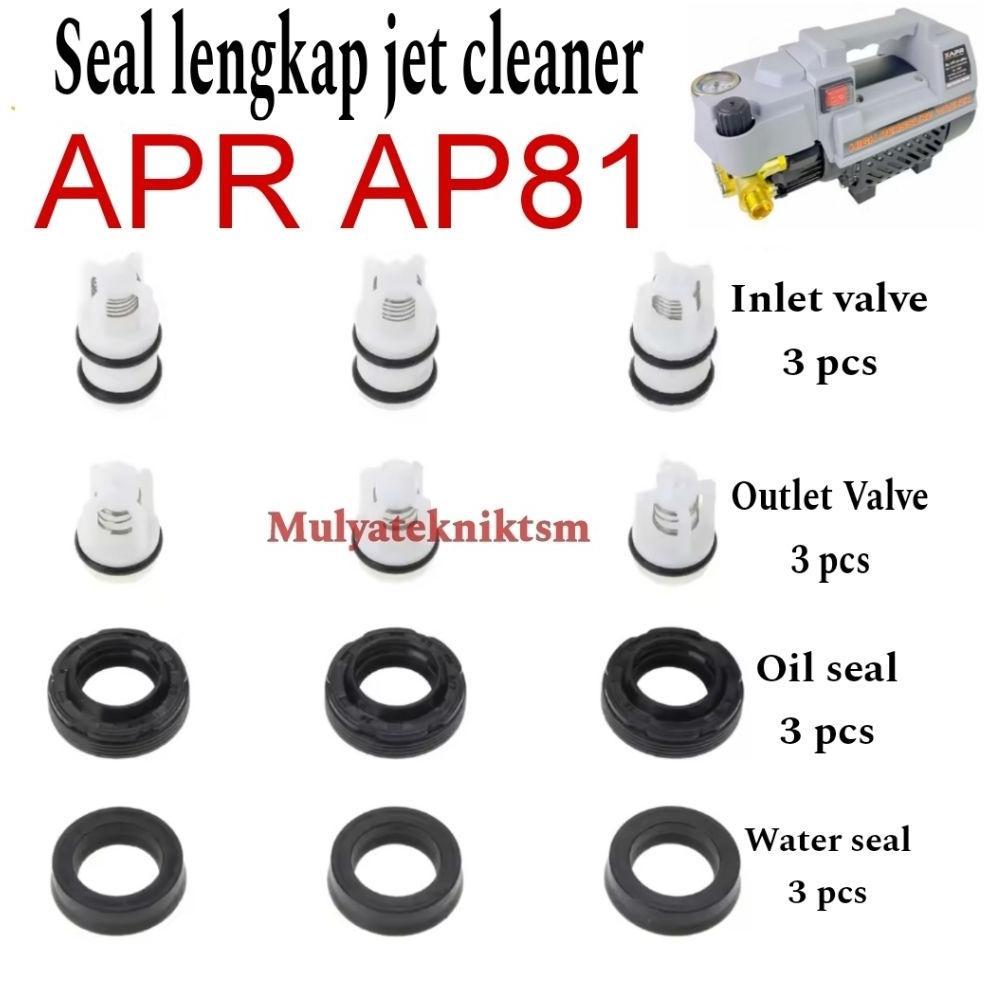 Water seal jet cleaner APR AP81 Oil seal jet cleaner APR AP81 Inlet valve APR AP81